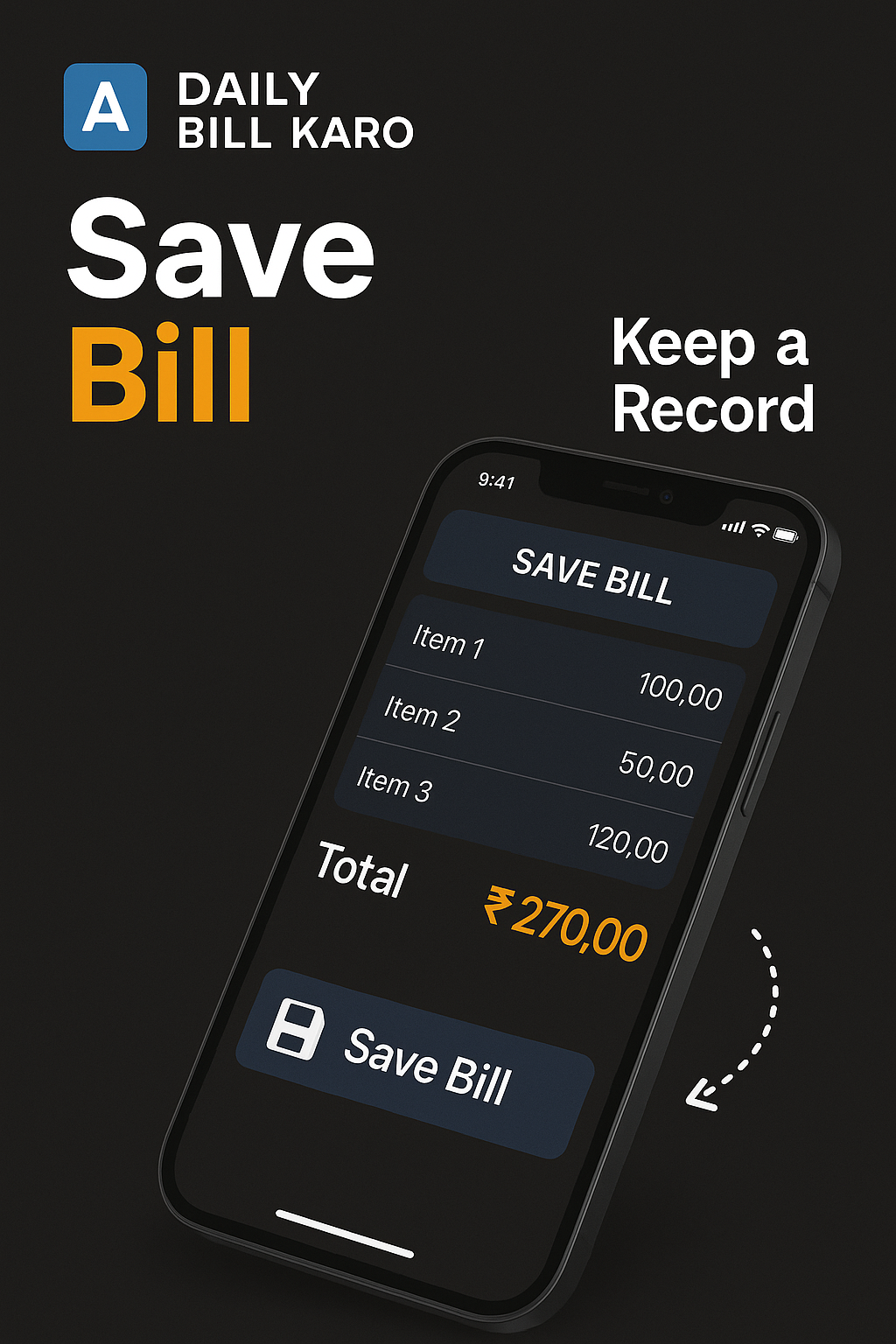 AI Billing Agent Screen